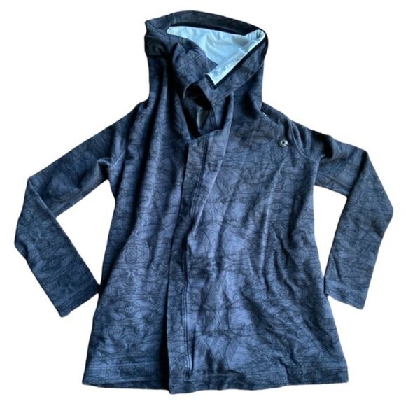 Lululemon Savasana Wrap coal/black pencil sketch size 6 - Picture 6 of 7